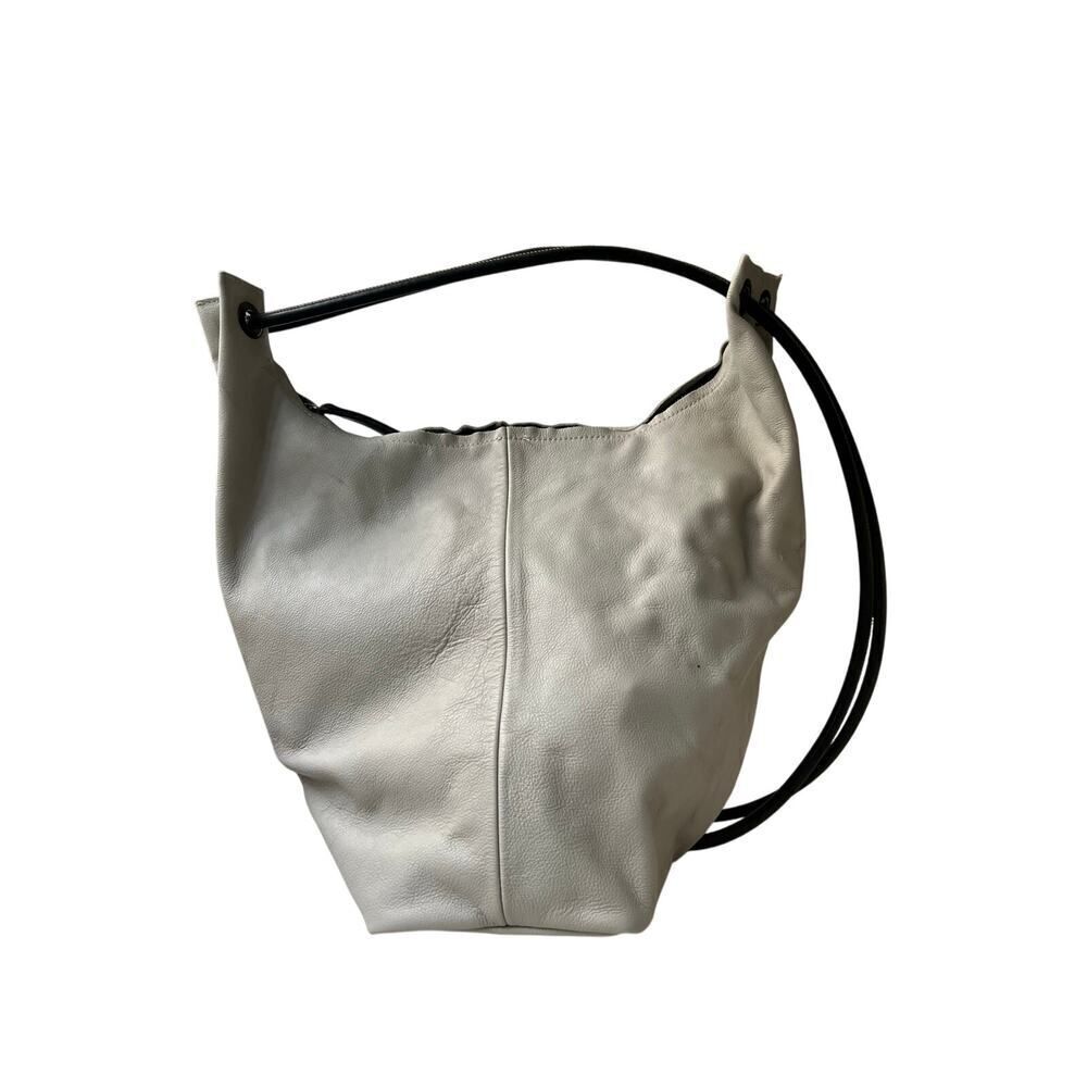 ALL BLACK Made in Italy Leather Purse